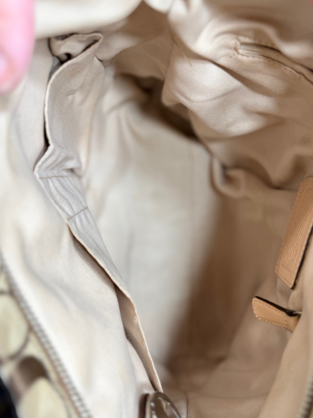 Coach Signature Stripe 12CM Tote Bag - Picture 9 of 11
